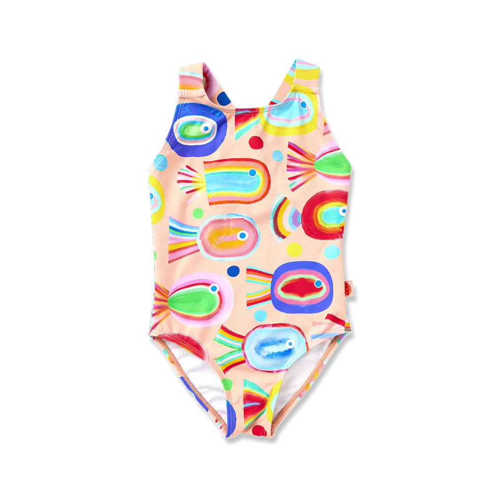 Elastic Strap Bather Fancy Fins