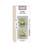 Studio Colour Pacifier 2 Pack  - Pin Sage Mix