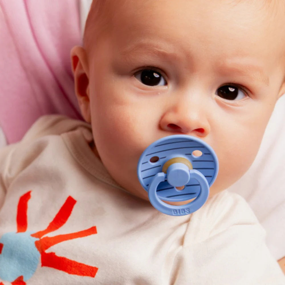 Studio Colour Pacifier 2 Pack  - Pin Sky Blue Mix