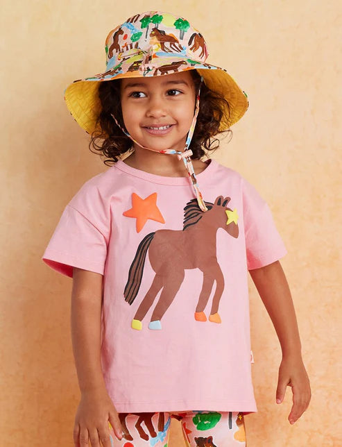 Halcyon Nights Giddy Up Kids Sun Hat