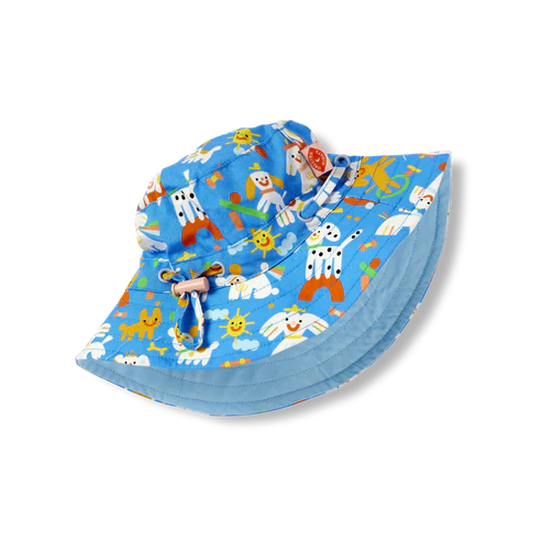Halcyon Nights Puppy Park Kids Sun Hat