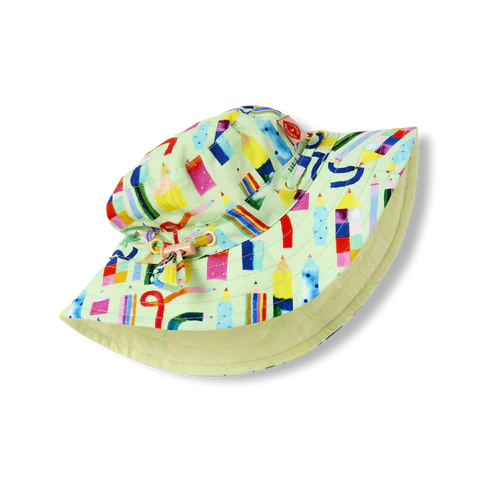 Halcyon Nights Scribble Squad Kids Sun Hat