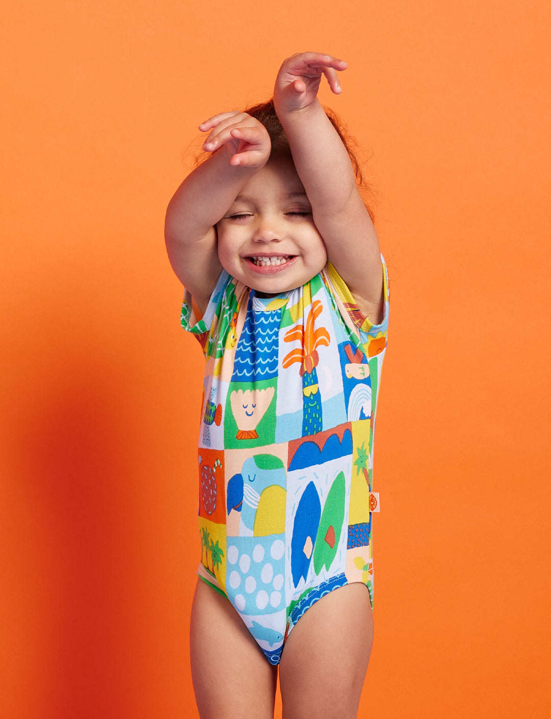 Halcyon Nights Hello Sunshine Short Sleeve Bodysuit