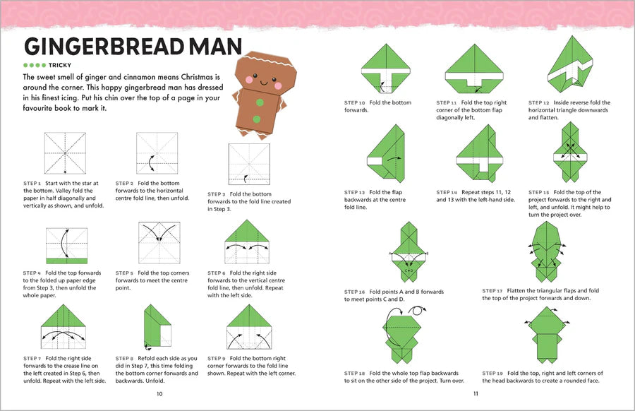 Origami Activity Book - Christmas