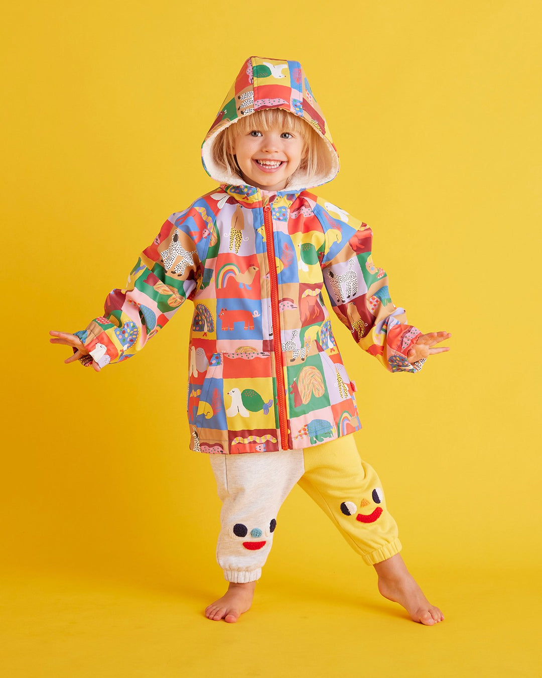 Halcyon Nights Kids Rain Jacket - Look At Our Tails