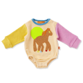 Giddy Up Terry Long Sleeve Bodysuit