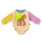 Giddy Up Terry Long Sleeve Bodysuit