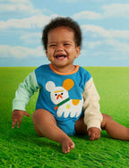 Puppy Park Terry Long Sleeve Bodysuit