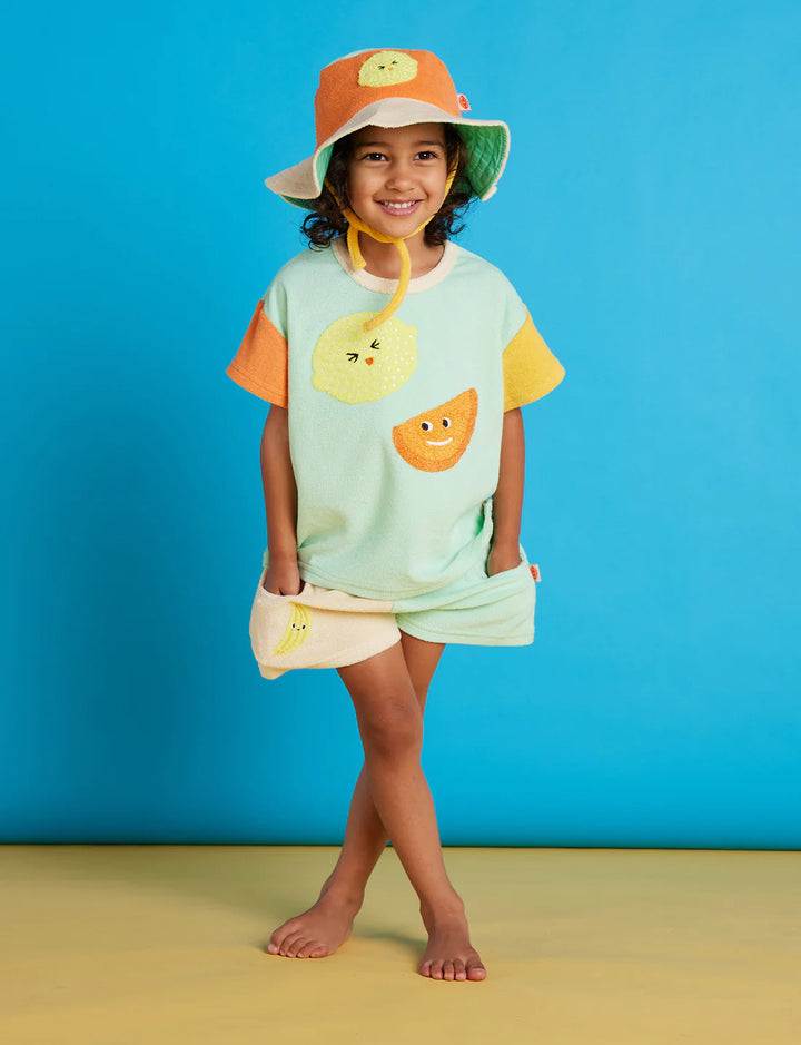 Halcyon Nights Peel Party Terry Kids Bucket Hat