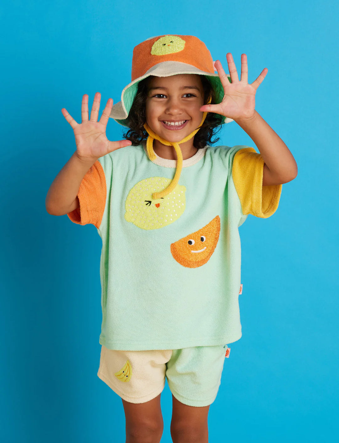 Halcyon Nights Peel Party Terry Kids Bucket Hat