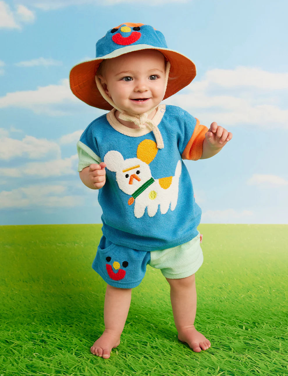 Halcyon Nights Puppy Park Terry T-Shirt