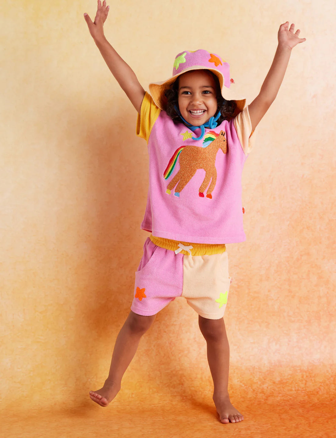 Halcyon Nights Giddy Up Terry Kids Bucket Hat