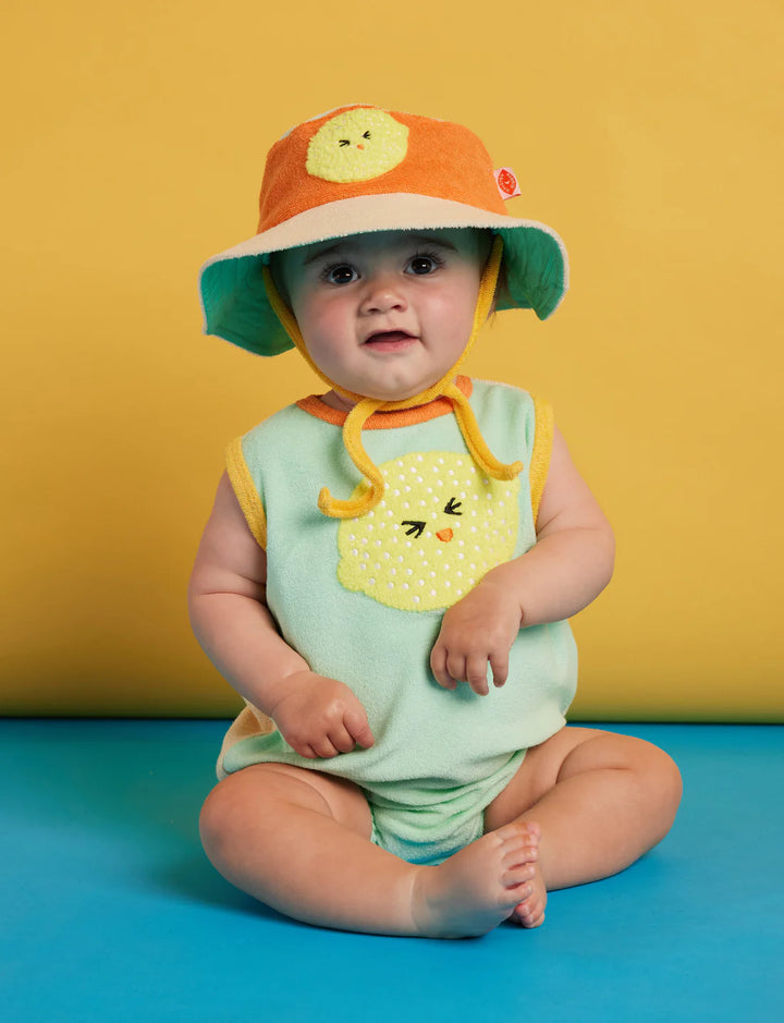 Halcyon Nights Peel Party Terry Singlet Suit