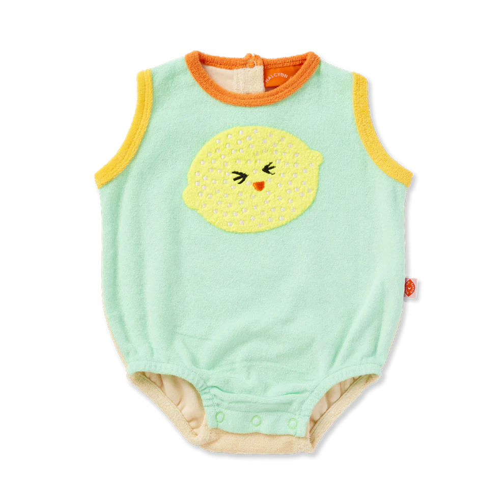 Halcyon Nights Peel Party Terry Singlet Suit