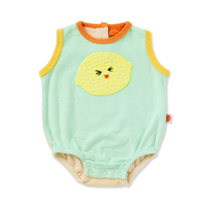 Halcyon Nights Peel Party Terry Singlet Suit
