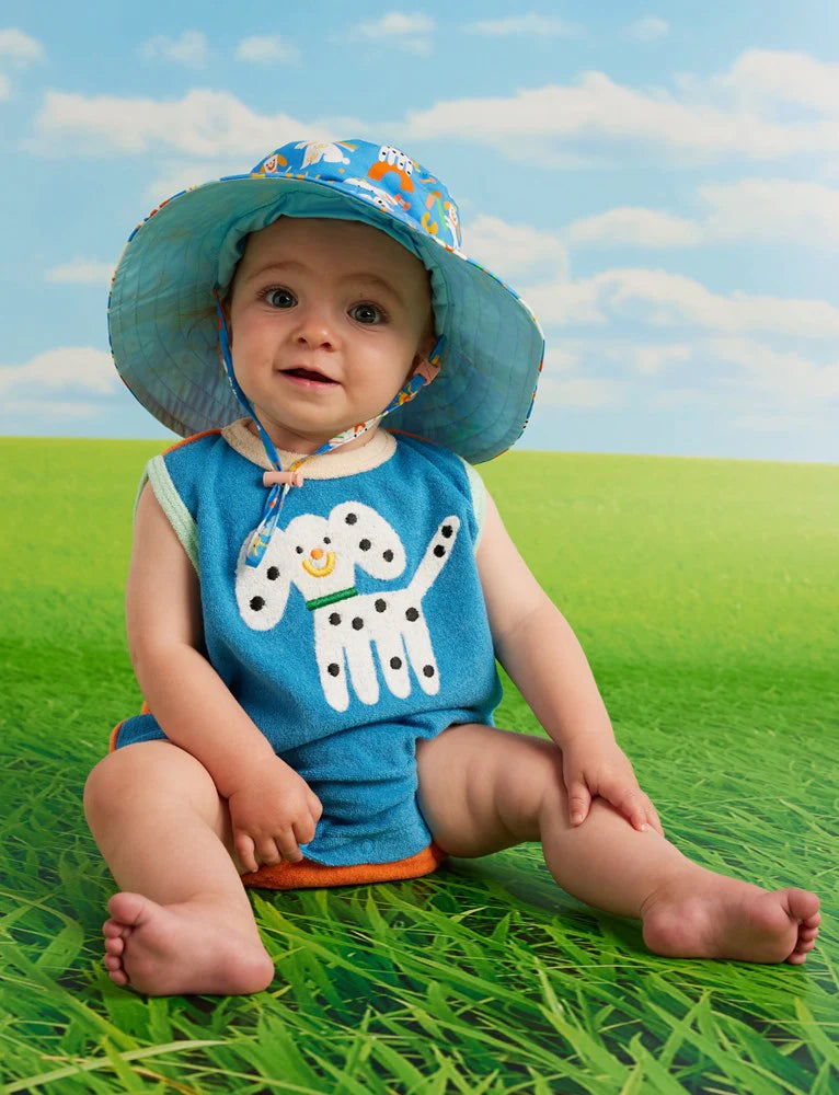 Halcyon Nights Puppy Park Terry Singlet Suit