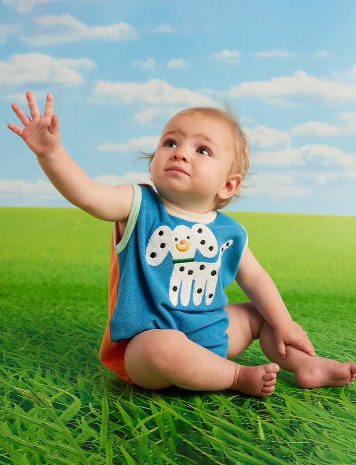 Halcyon Nights Puppy Park Terry Singlet Suit