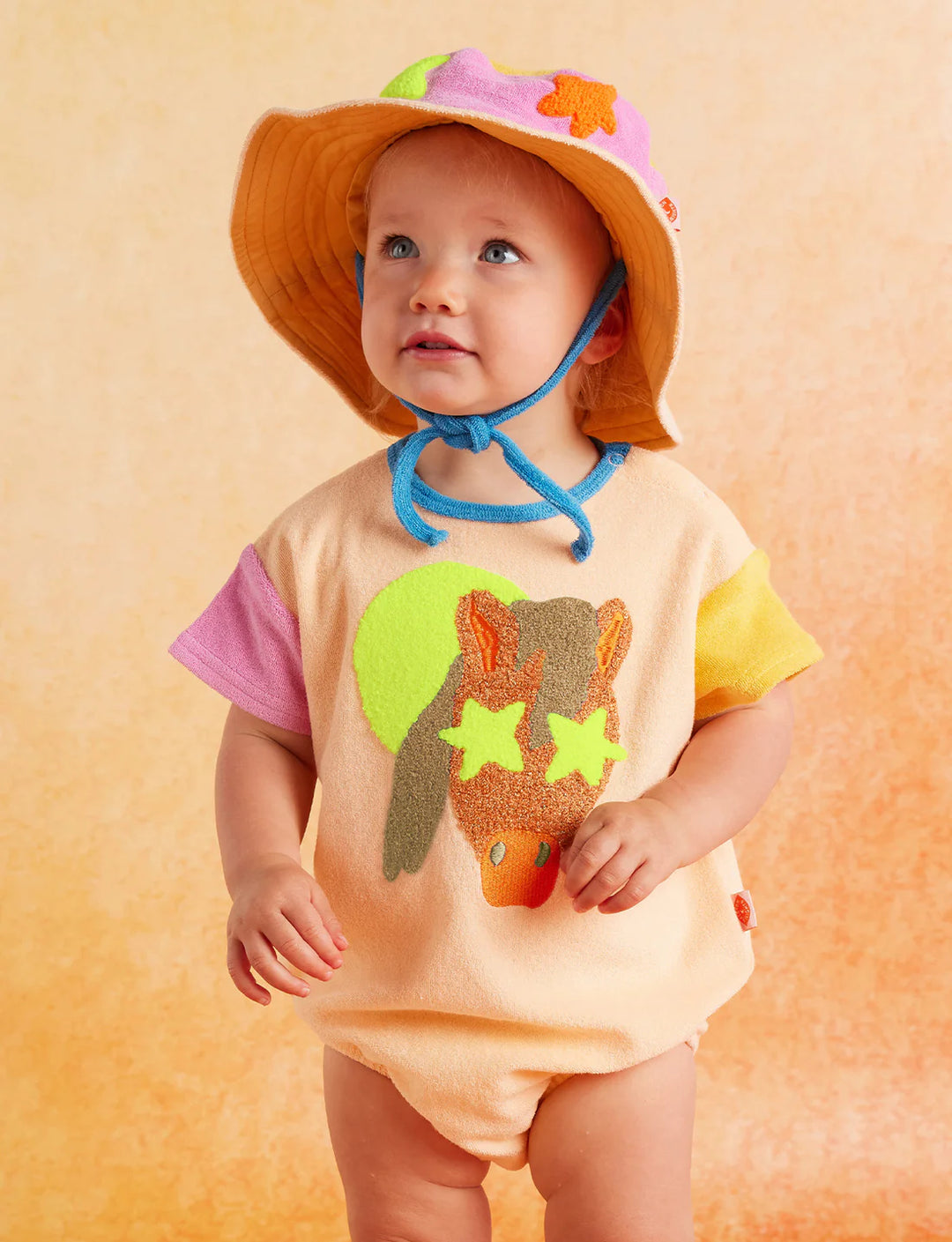 Halcyon Nights Giddy Up Terry Kids Bucket Hat