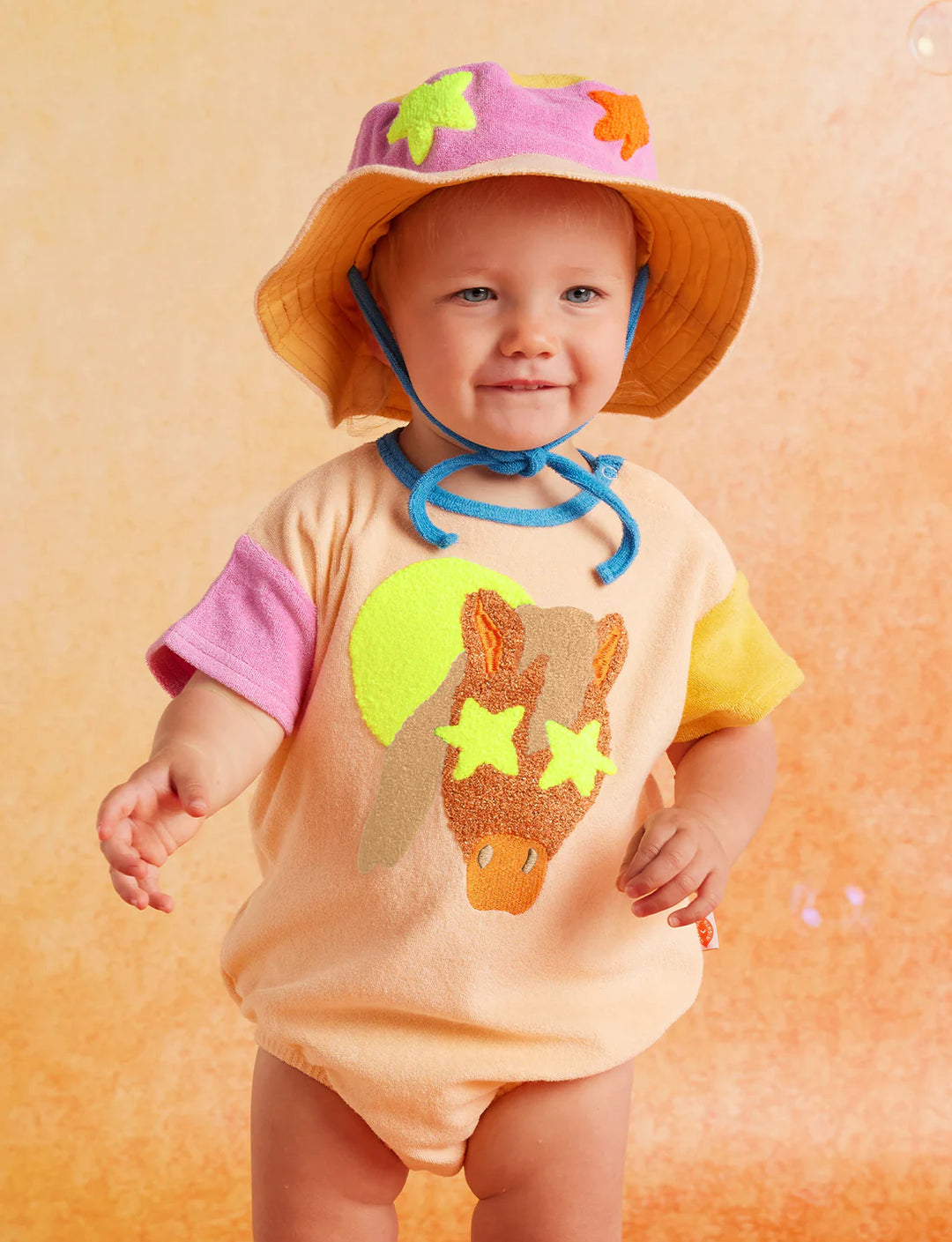 Halcyon Nights Giddy Up Terry Short Sleeve Bodysuit