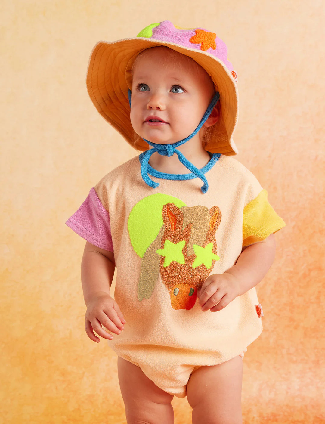 Halcyon Nights Giddy Up Terry Short Sleeve Bodysuit