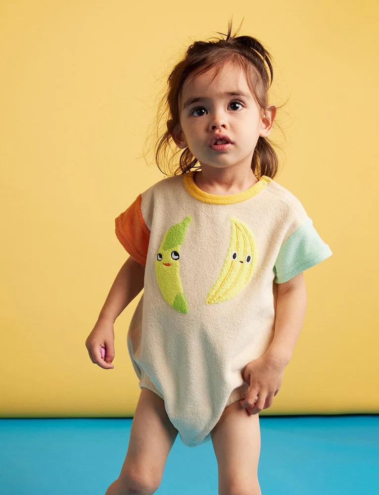 Halcyon Nights Peel Party Terry Short Sleeve Bodysuit