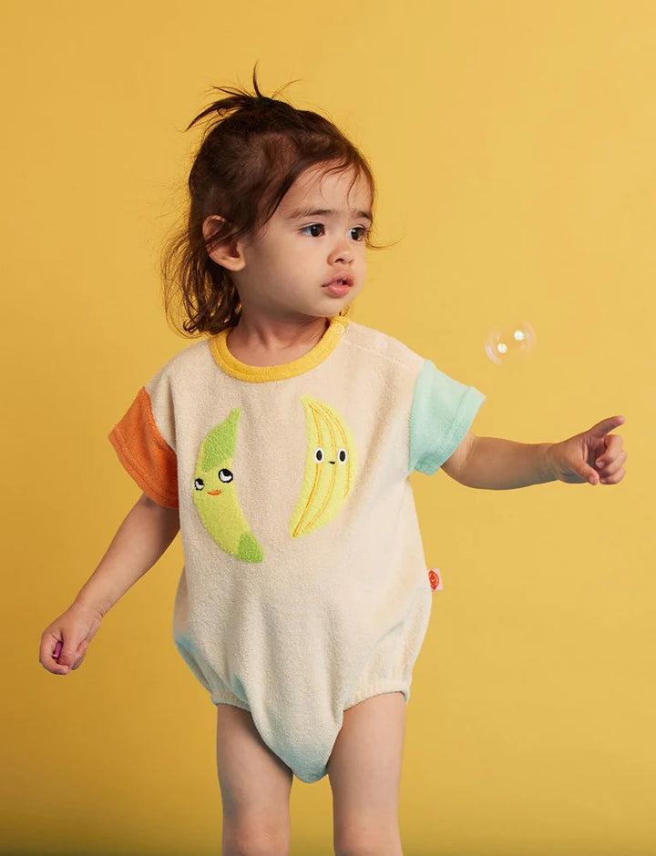 Halcyon Nights Peel Party Terry Short Sleeve Bodysuit