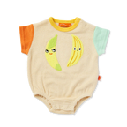 Peel Party Terry Short Sleeve Bodysuit