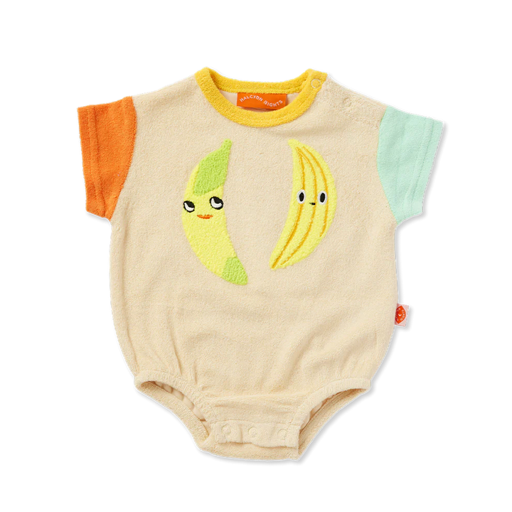 Halcyon Nights Peel Party Terry Short Sleeve Bodysuit
