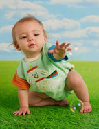 Puppy Park Terry Short Sleeve Bodysuit