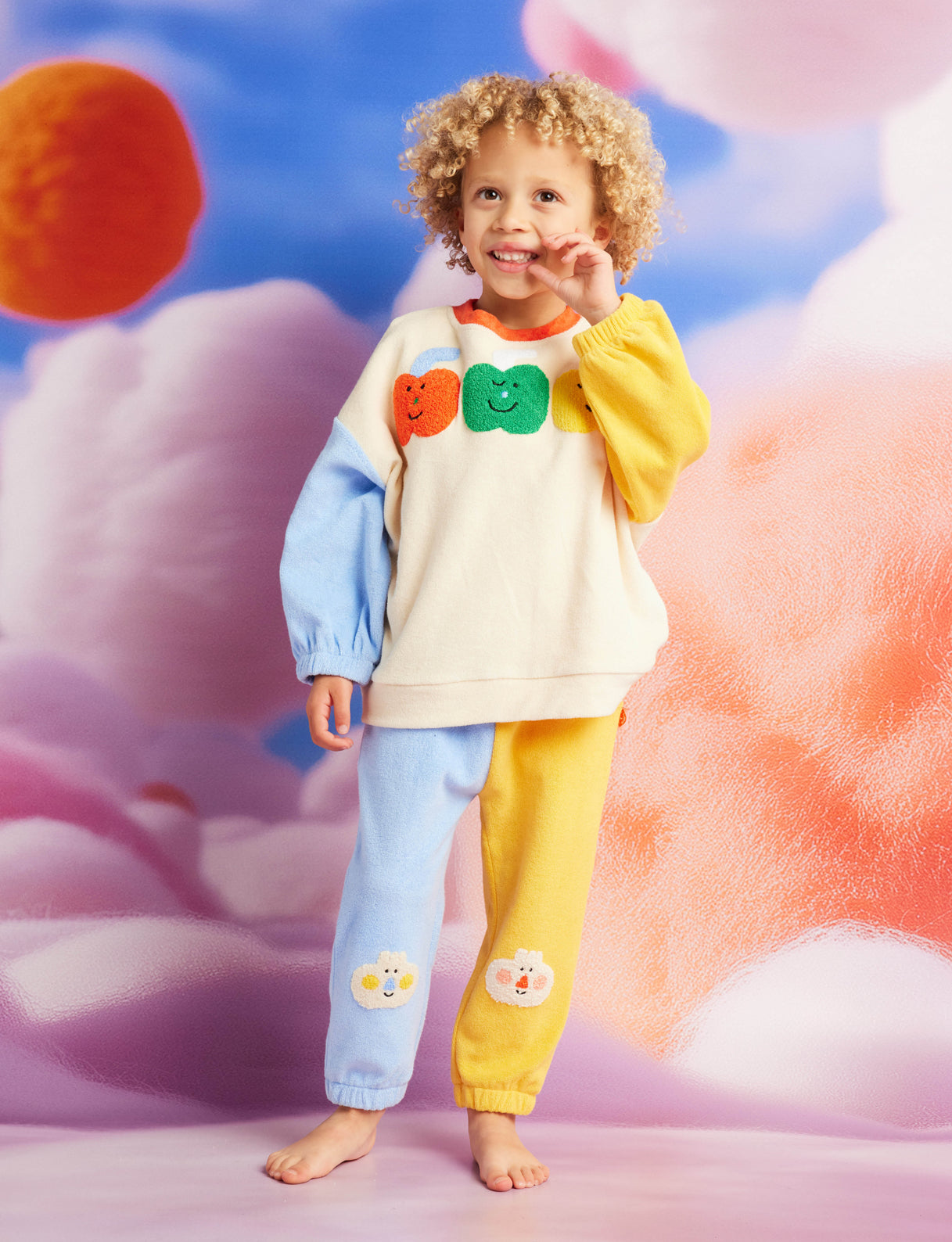 Pocket Patch Terry Pants