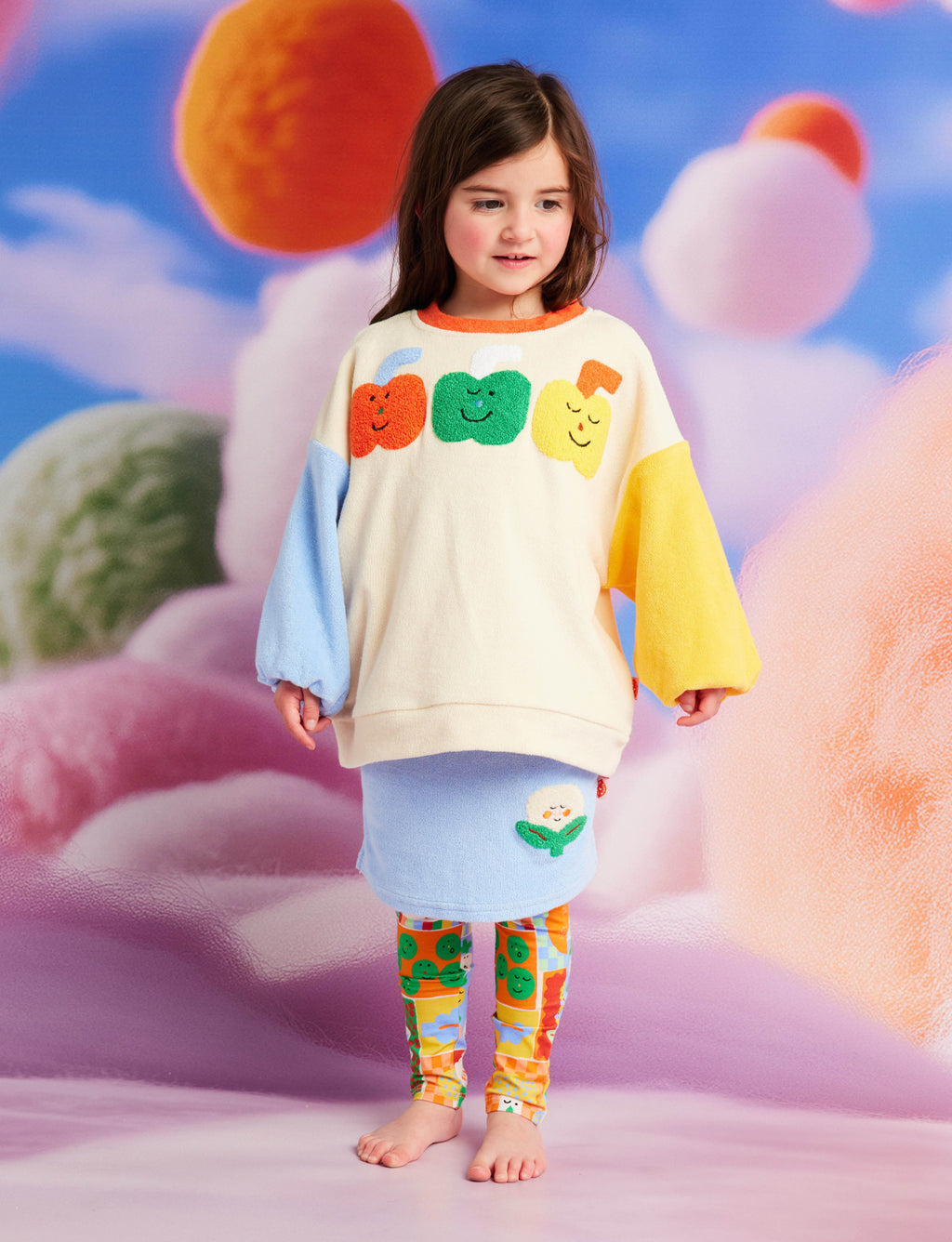 Pocket Patch Terry Sweater