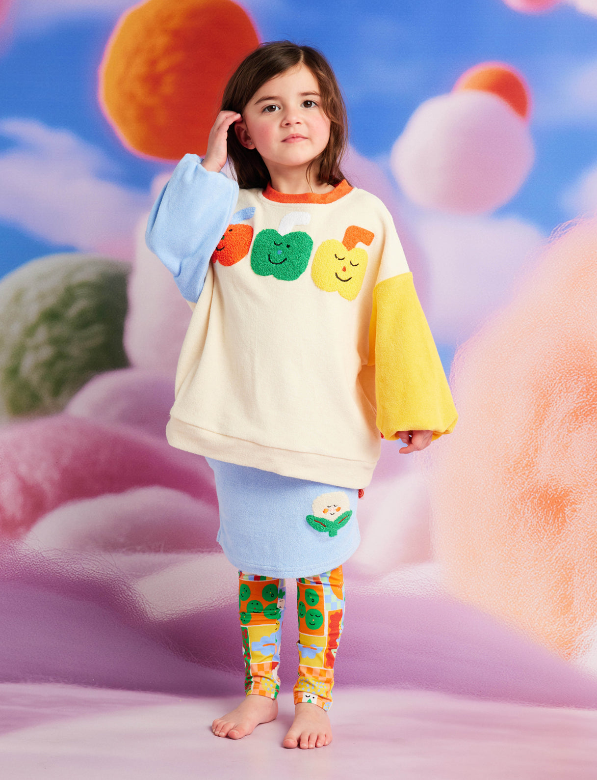 Pocket Patch Terry Sweater