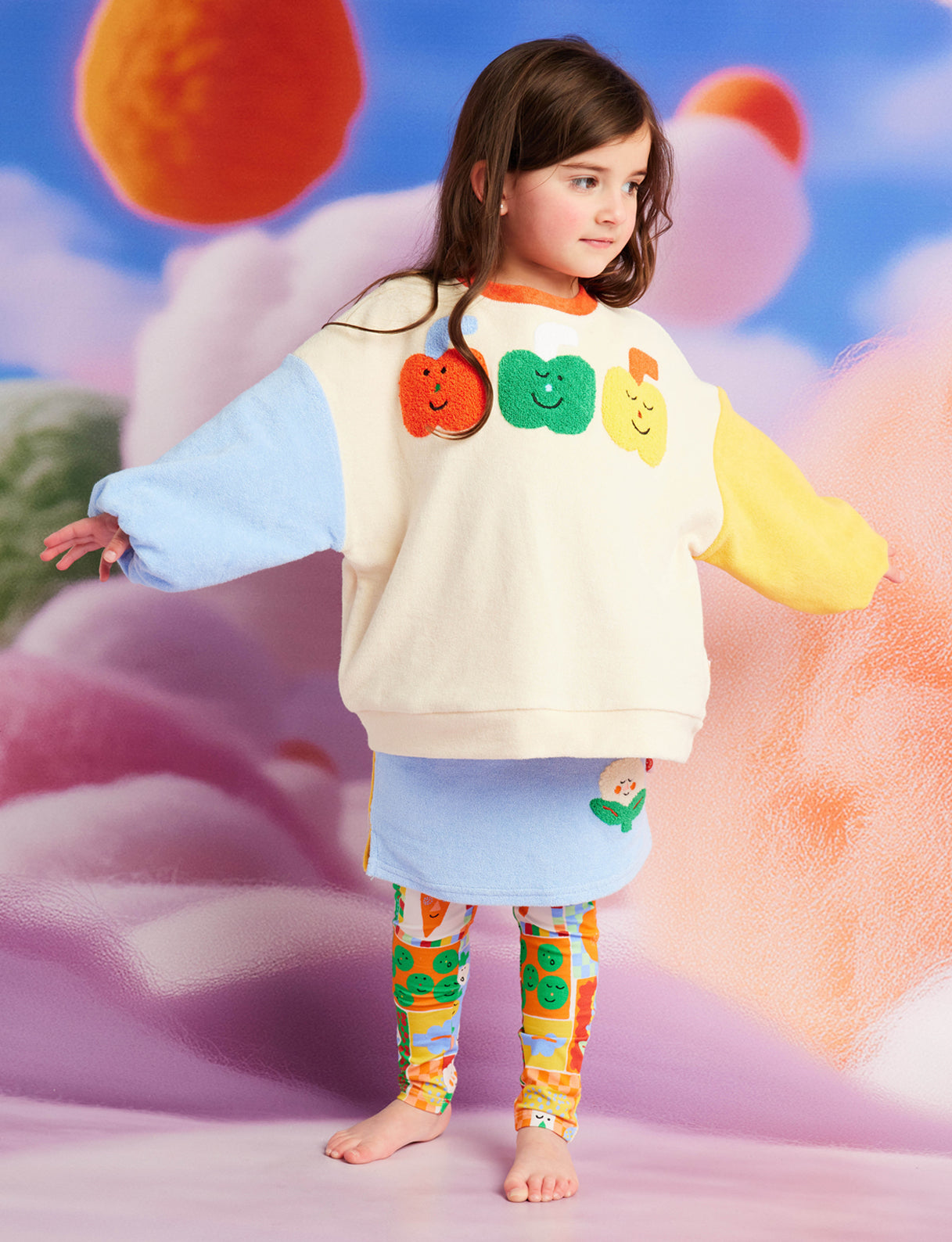 Pocket Patch Terry Sweater