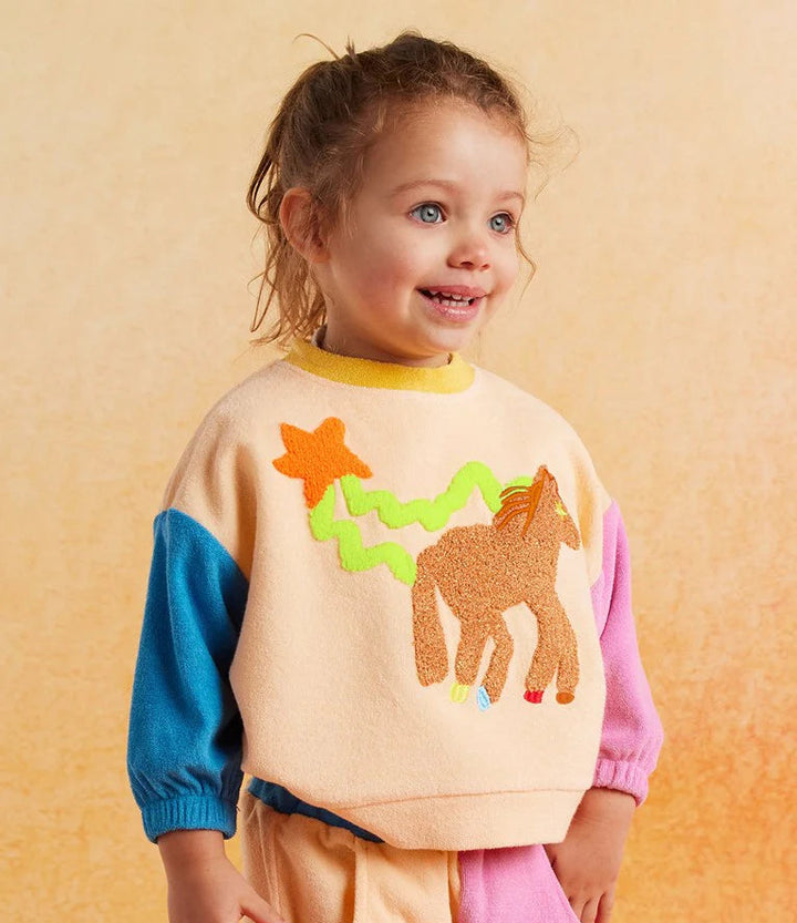 Halcyon Nights Giddy Up Terry Sweater