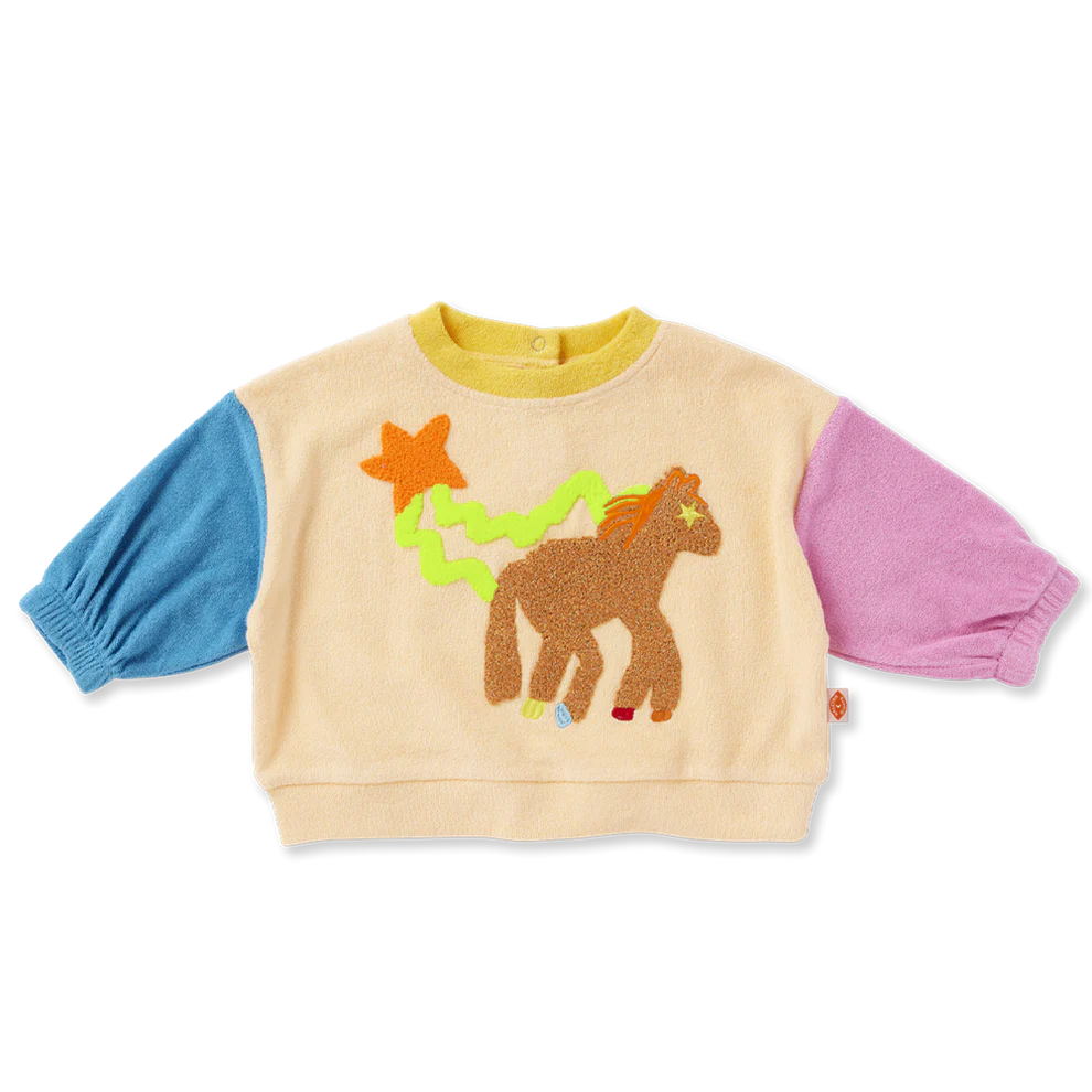 Halcyon Nights Giddy Up Terry Sweater