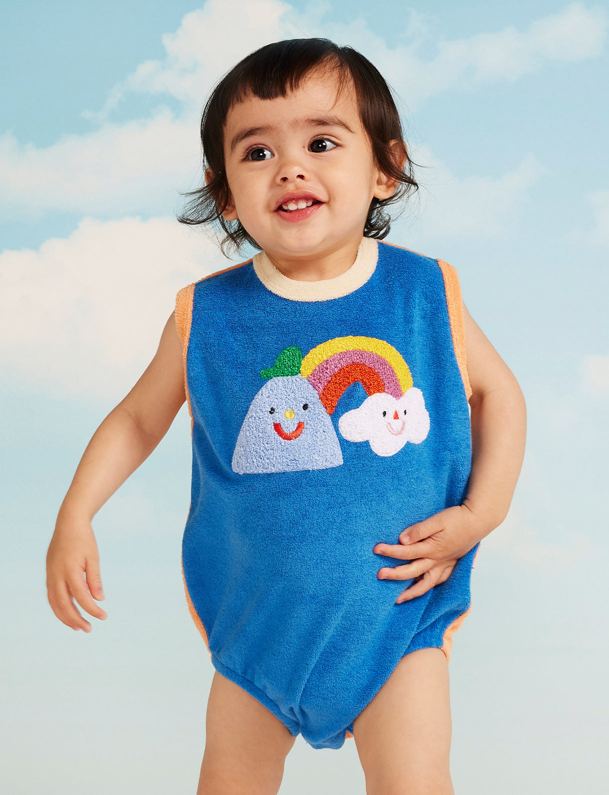 Happy Camper Terry Singlet Suit