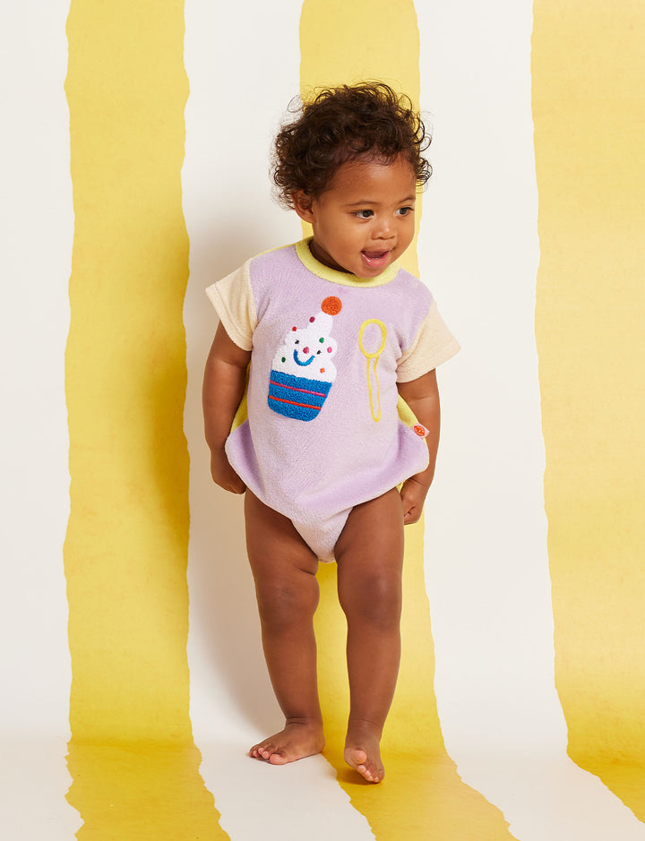 Halcyon Nights Ice Cream Terry Bodysuit