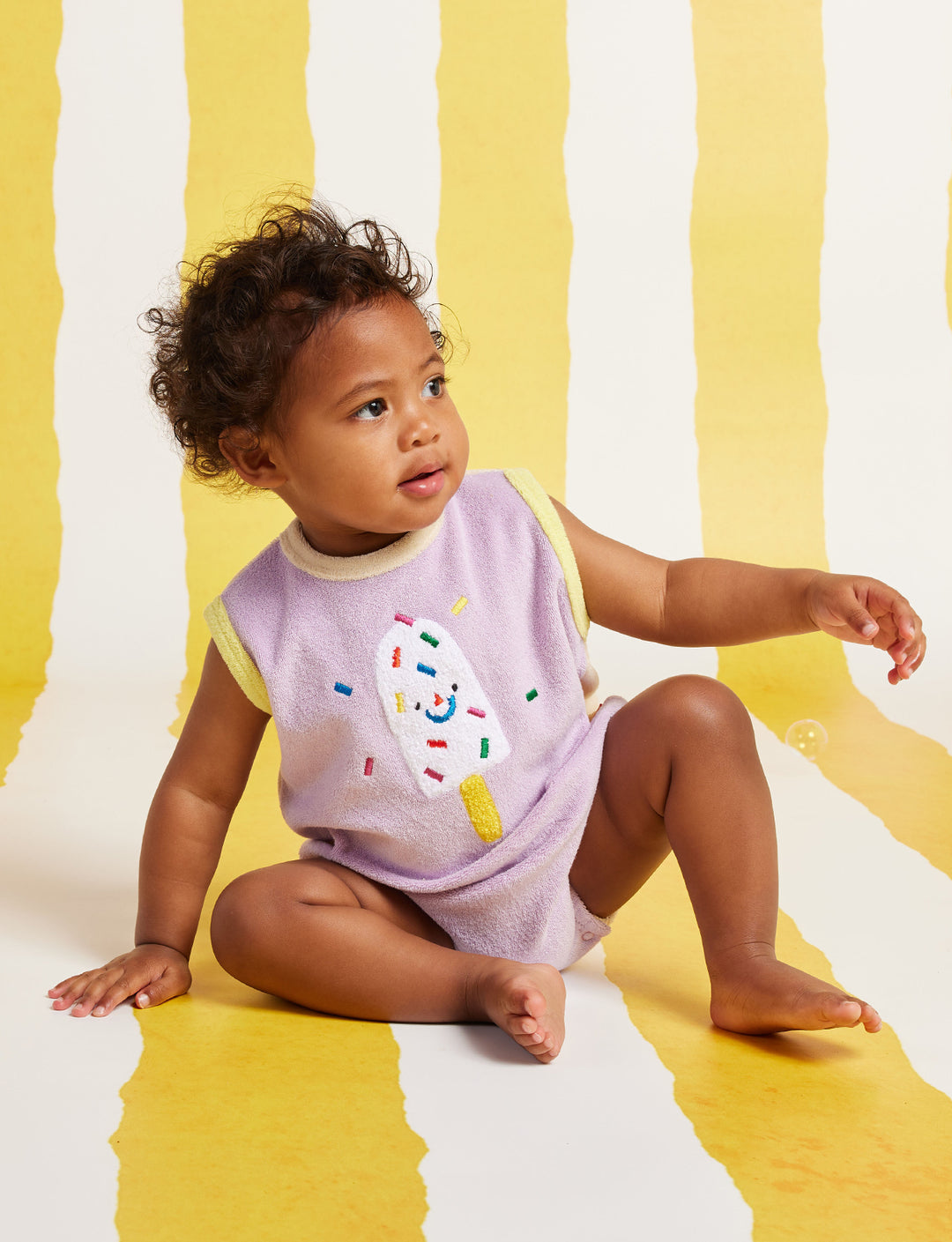 Halcyon Nights Ice Cream Terry Singlet Suit