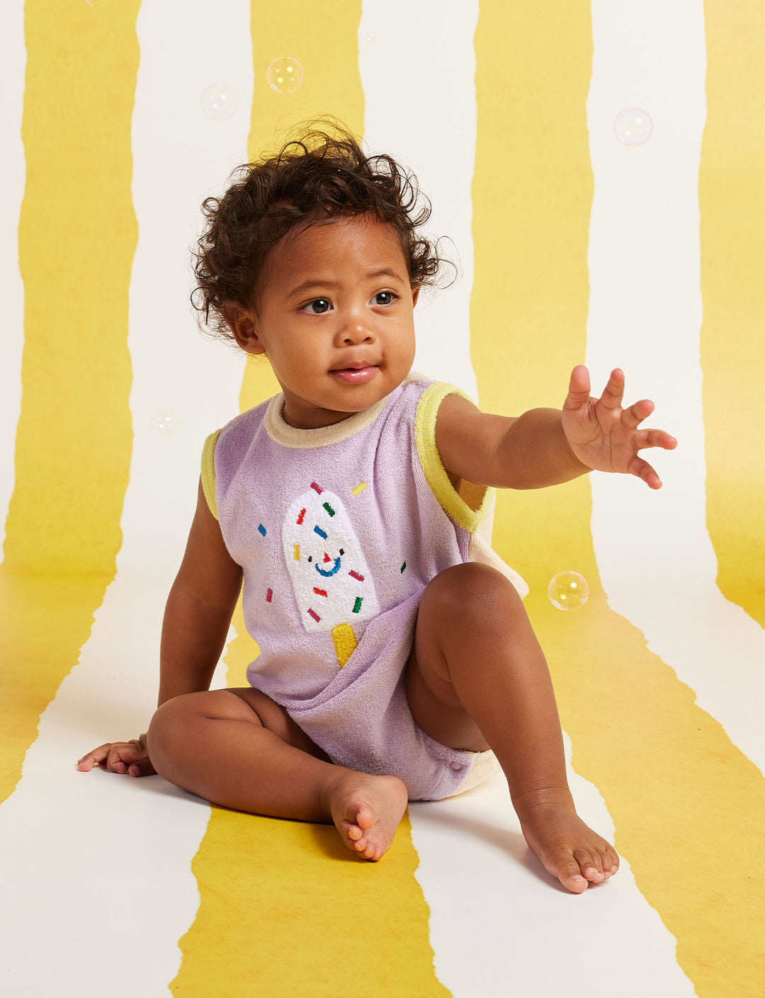 Halcyon Nights Ice Cream Terry Singlet Suit
