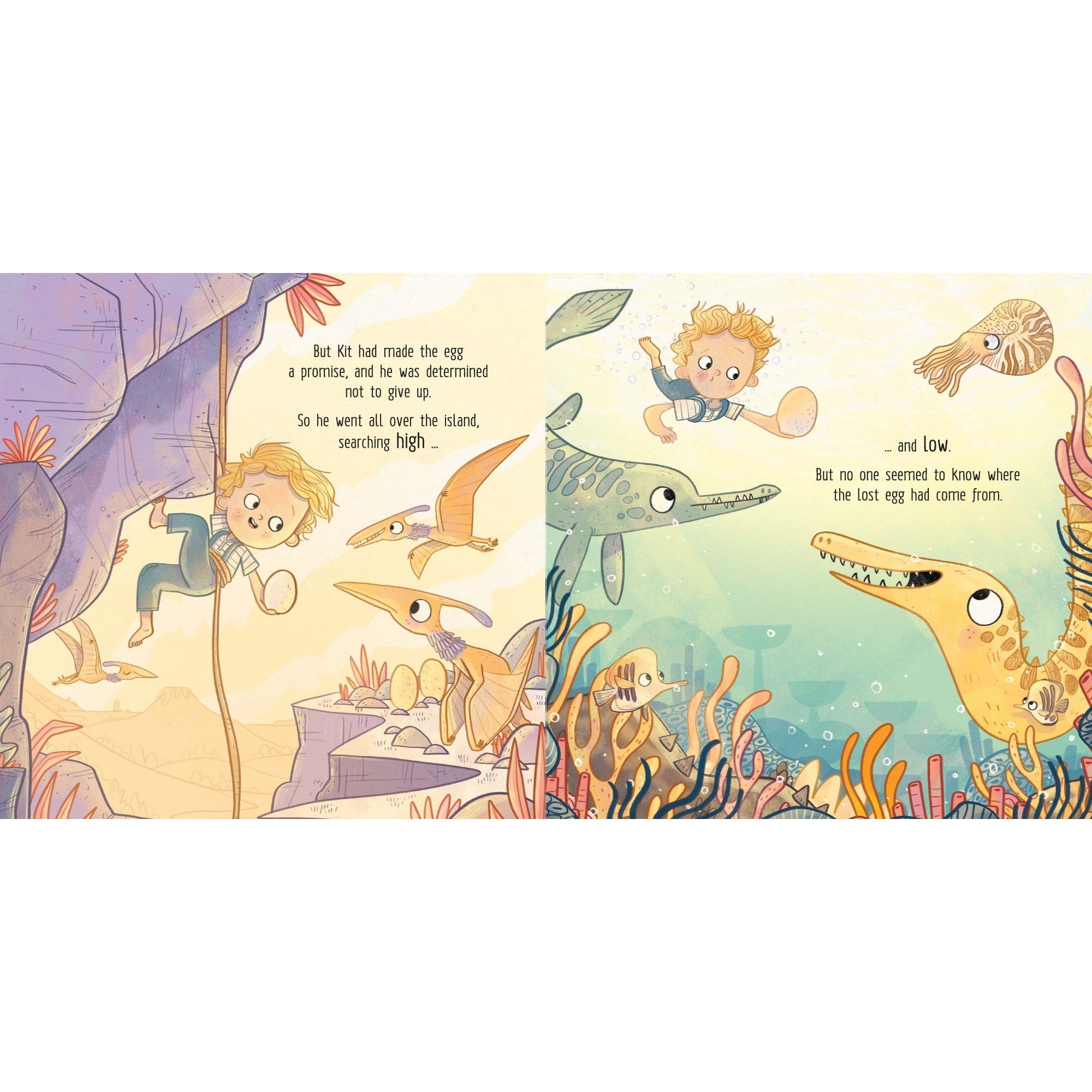The Lost Dino Egg - Picture Book