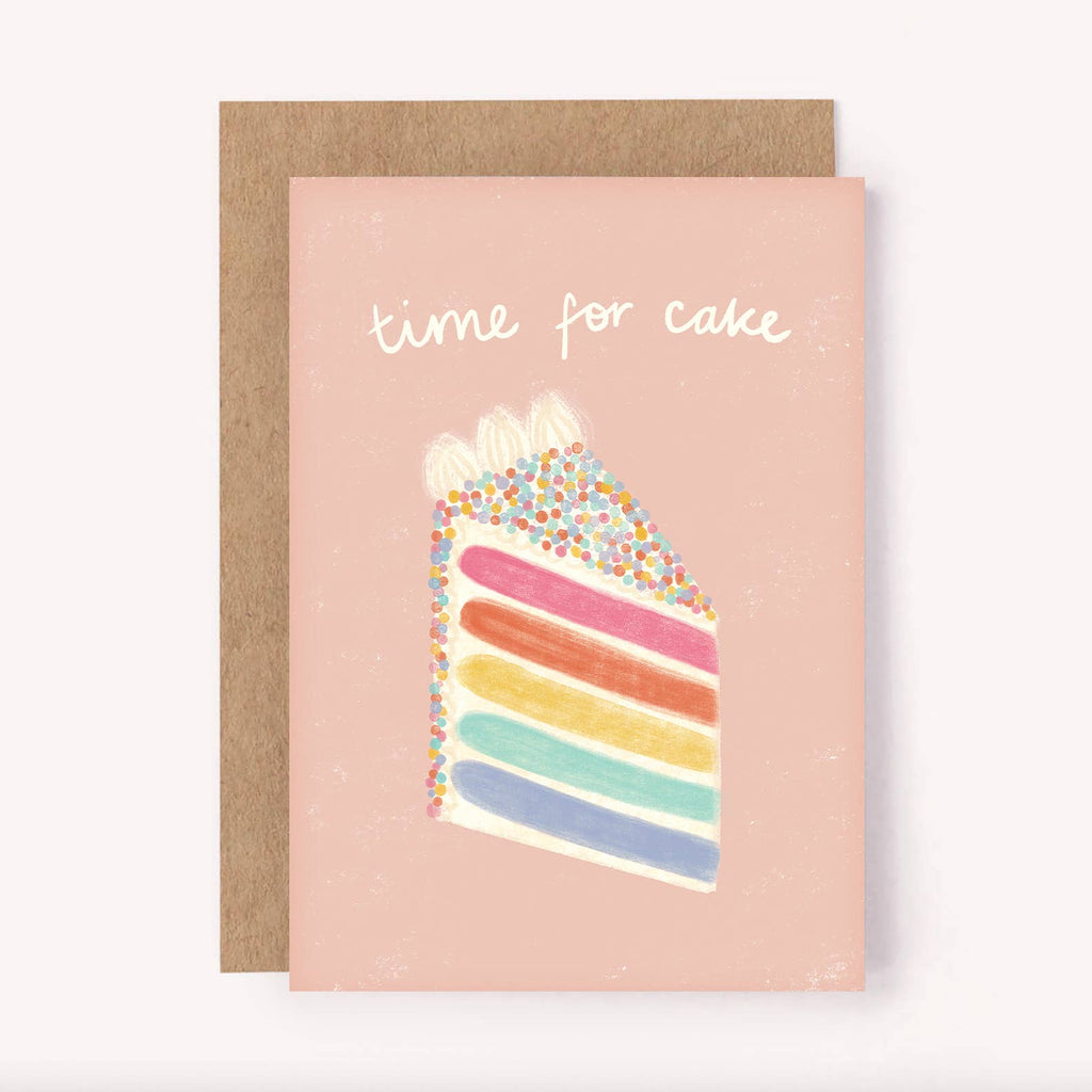 Time for Cake Birthday Card
