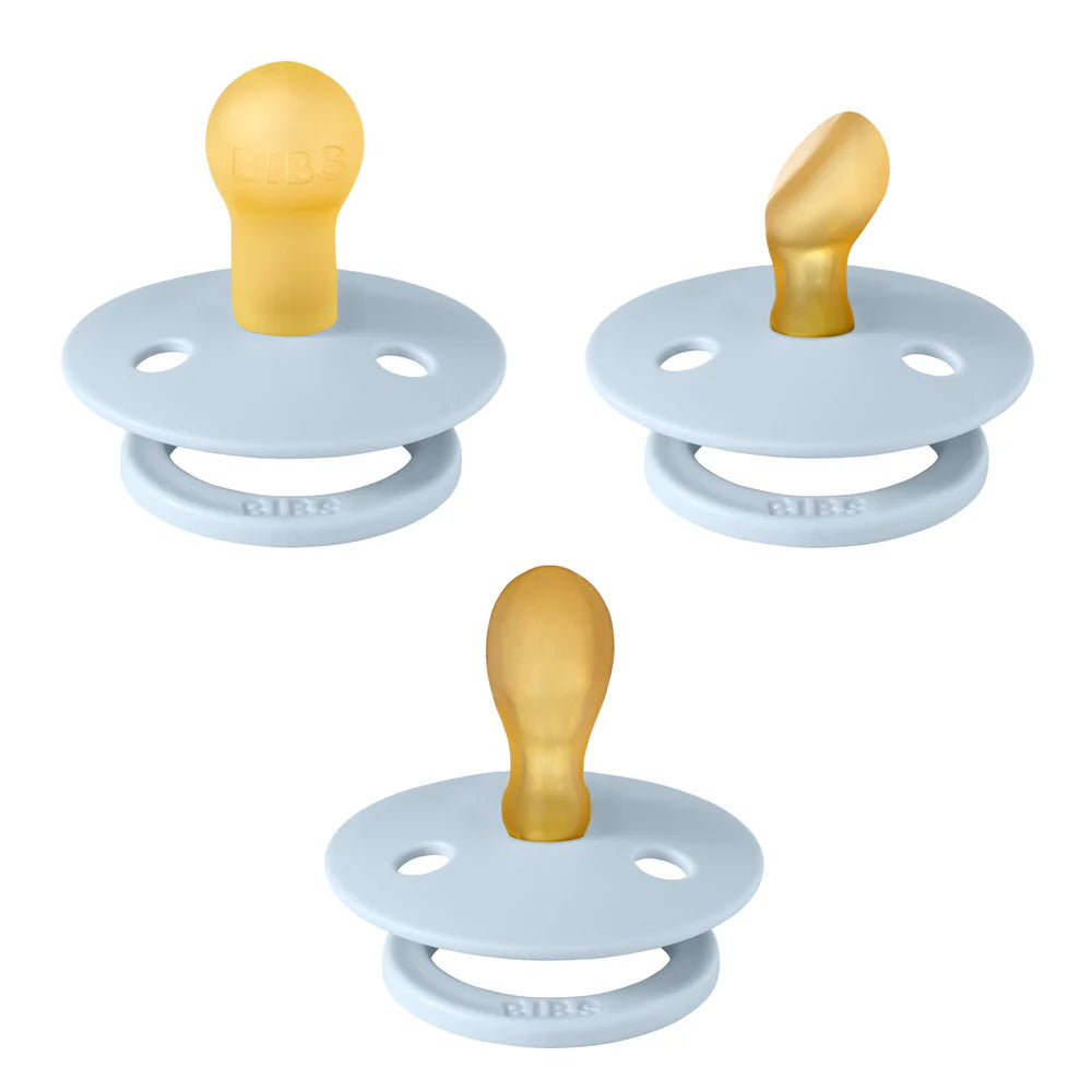 Try-it Colour Pacifier 2 Pack 3pk - Baby Blue