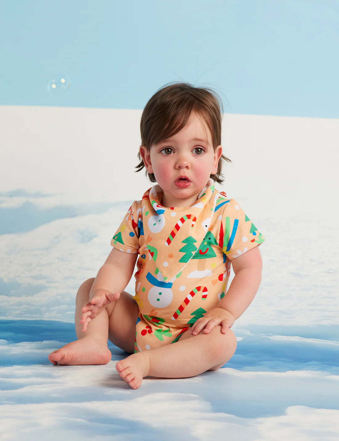 Twinkle Town Baby Bib