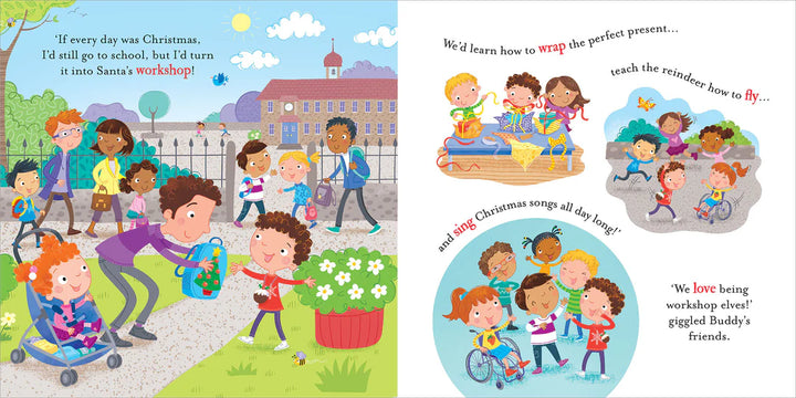 Story Time - Padded Board Book - If Every Day Was Christmas