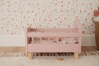 Doll Bed with Textiles
