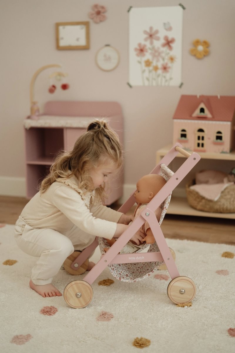 Doll Stroller - Pink