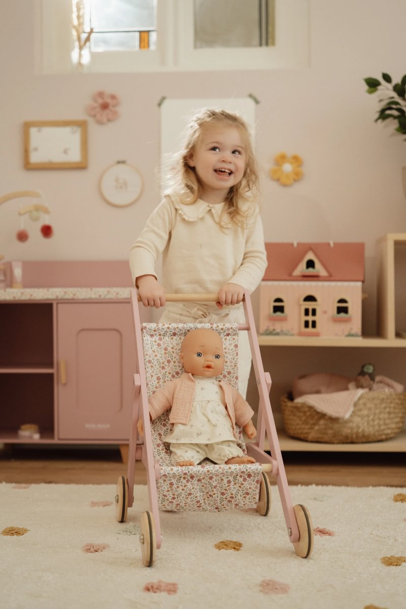Doll Stroller - Pink