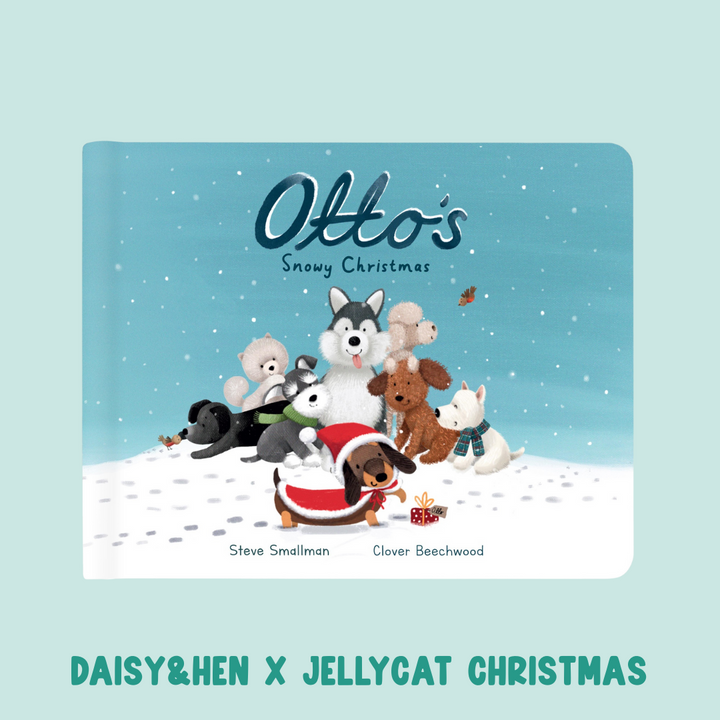 Jellycat Otto’s Snowy Christmas Book