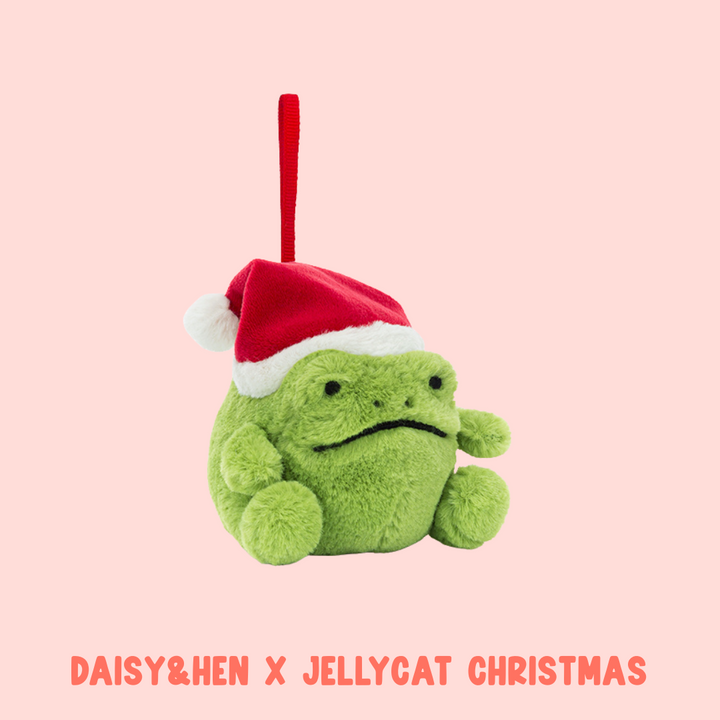 Jellycat Ricky Rain Frog Decoration