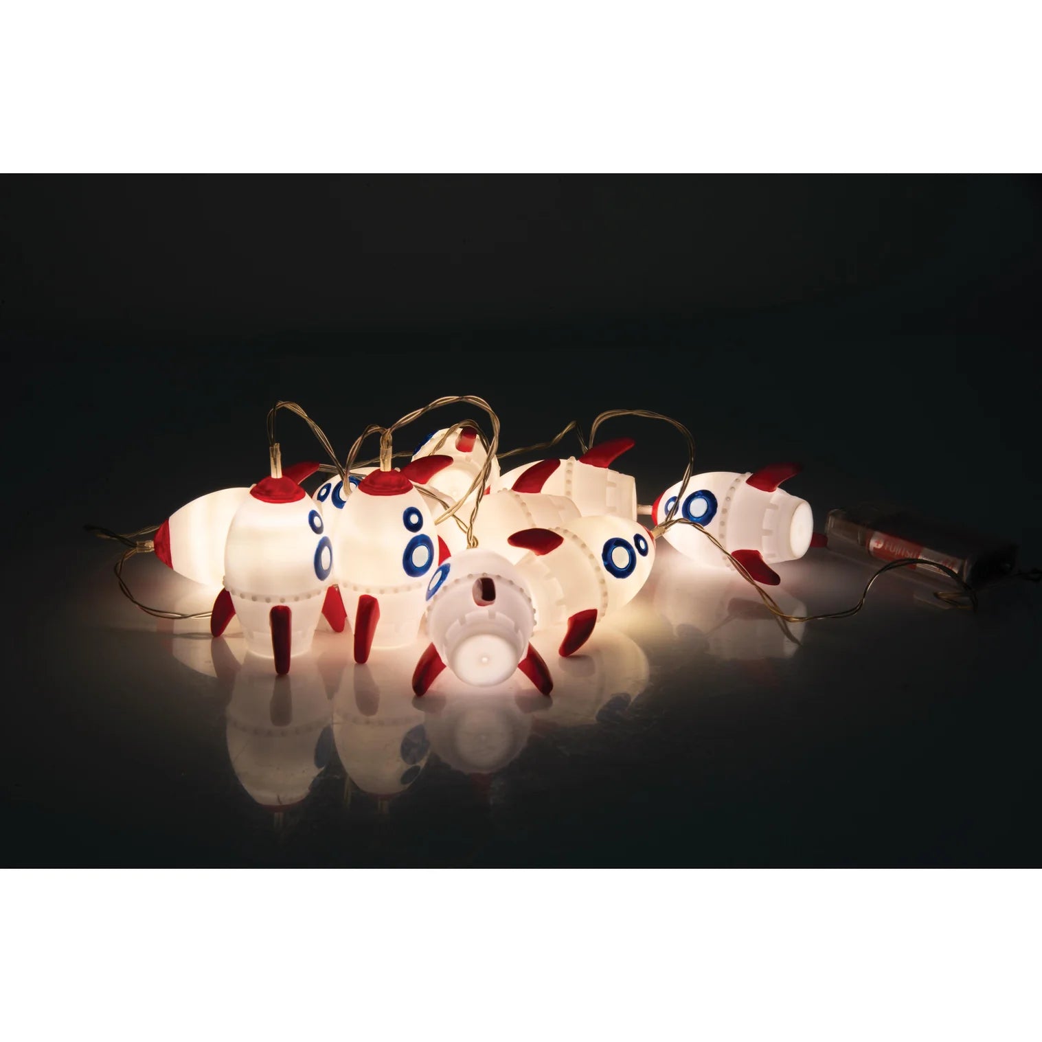Illuminate String Lights -­ Rockets